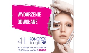 41. Kongres i Targi LNE ODWOŁANE!